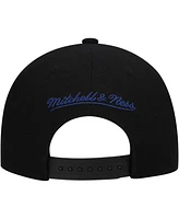 Mitchell & Ness Big Boys and Girls Black/Navy Dallas Cowboys Team Script Snapback Hat