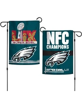 Wincraft Philadelphia Eagles 2024 Nfc Champions 12'' x 18'' Double-Sided Garden Flag