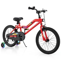 Kids Bike with Led Lights Adjustable Bicycle for Fun and Safe Riding