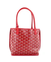 Pre-Owned Goyard Mini Anjou Reversible Tote Coated Canvas