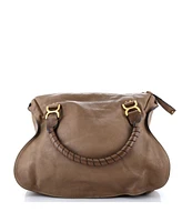 Pre-Owned Chloe Large Marcie Satchel Leather