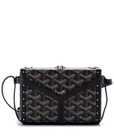 Pre-Owned Goyard Minaudiere Bag Coated Canvas