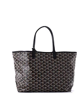 Pre-Owned Goyard Pm Saint Louis Tote Claire Voie Coated Canvas