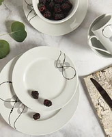 Tabletops Unlimited Jacqueline 16-Pc. Dinnerware Set, Service for 4