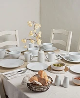 Tabletops Unlimited Adams 16-Pc. Ash White Set, Service for 4