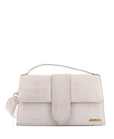 Pre-Owned Jacquemus Le Bambinou Flap Bag Linen