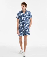 Original Penguin Mens Tropical Shirt Shorts