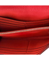 Pre-Owned Hermes Long Kelly Wallet Chevre Mysore