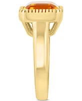 Effy Citrine Ring (5-5/8 ct. t.w.) in 14k Gold over Silver