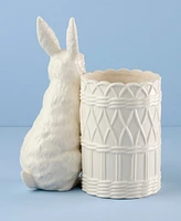 Lenox Wicker Creek Bunny Vase