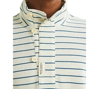 Nautica Men's Long Sleeve Striped Pullover Sweatshirt
