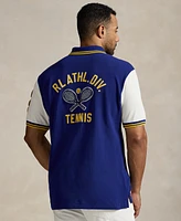 Polo Ralph Lauren Men's Big & Tall Varsity-Inspired Mesh Shirt