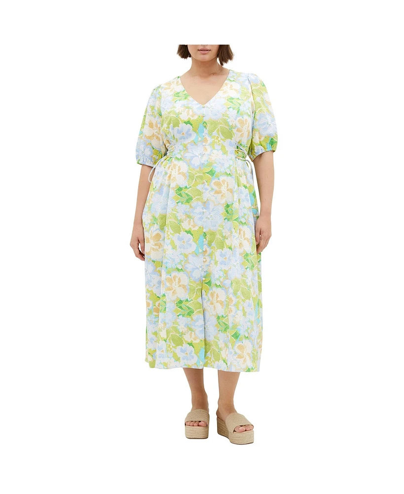 City Chic Plus Roselle Midi Dress