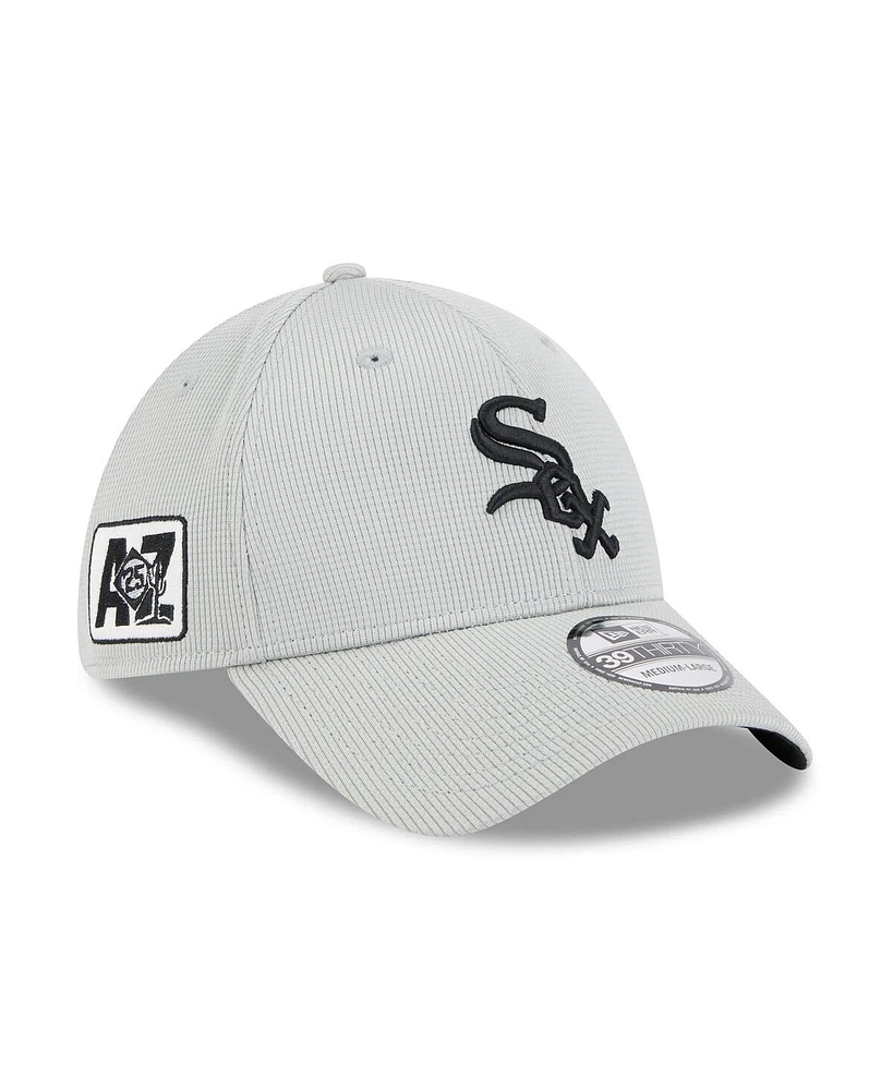 New Era Men's Gray Chicago White Sox 2025 Spring Training 39THIRTY Flex Hat