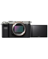 Sony Alpha a7C Full-Frame Compact Mirrorless Camera Body (Silver)