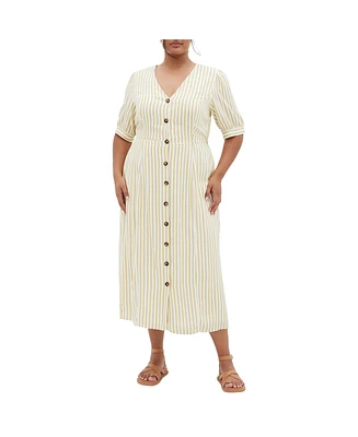 Plus Charli Stripe Dress