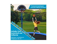 Outdoor Recreational Trampoline with Enclosure Net