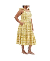 Plus Leila Seashell Dress