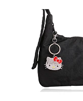 Hello Kitty Crystal Necklace & Keychain Gift Set