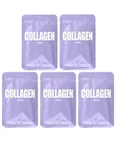 Lapcos Collagen Firming Beauty Sheet Mask 5 Sheets