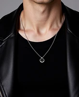 Ettika Single Circle Stone Necklace