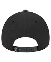 New Era Men's Black Milwaukee Brewers 9FORTY A-Frame Adjustable Hat