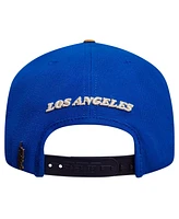 Pro Standard Men's Blue/Navy Los Angeles Lakers Legacy Snapback Hat