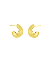 And Now This Oblong C-Hoop Earrings