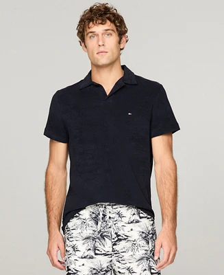 Tommy Hilfiger Men's Regular-Fit Toweling Texture Polo Shirt