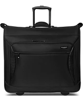 WallyBags 45" Premium Rolling Garment Bag with Multiple Pockets