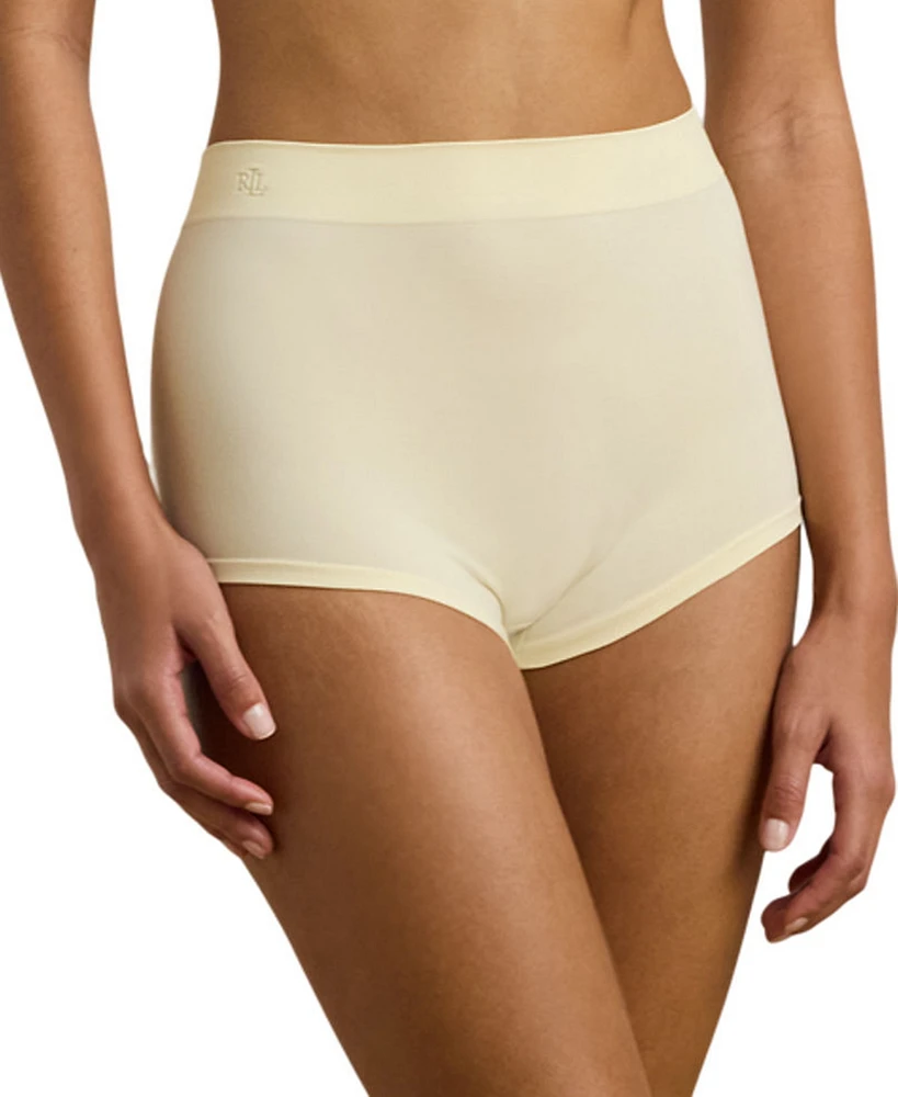 Lauren Ralph Women's Seamless Boyshort Underwear 4L0275