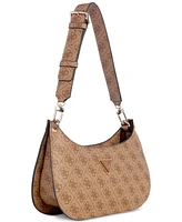 Guess Meridian Monogram Small Top Zip Shoulder Bag