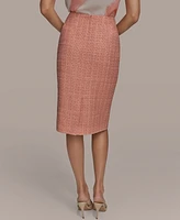 Donna Karan New York Women's Tweed Pencil Skirt