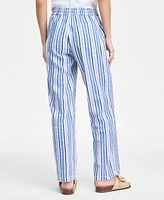 Liverpool Los Angeles Women's Drawstring Wide-Leg Pull-On Pants
