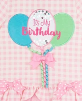 Rare Editions Baby Girl 2-Piece Birthday Celebration Outfit Set