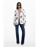 Desigual Women's Collage blazer