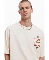 Desigual Men's Ethnic short-sleeve T-shirt