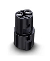 Lectron J1772 to Tesla Adapter 80 Amp (250V) - Compatible with Tesla Model S/3/X/Y/Cybertruck and All Electric Vehicles in the Nacs Alliance (Black)