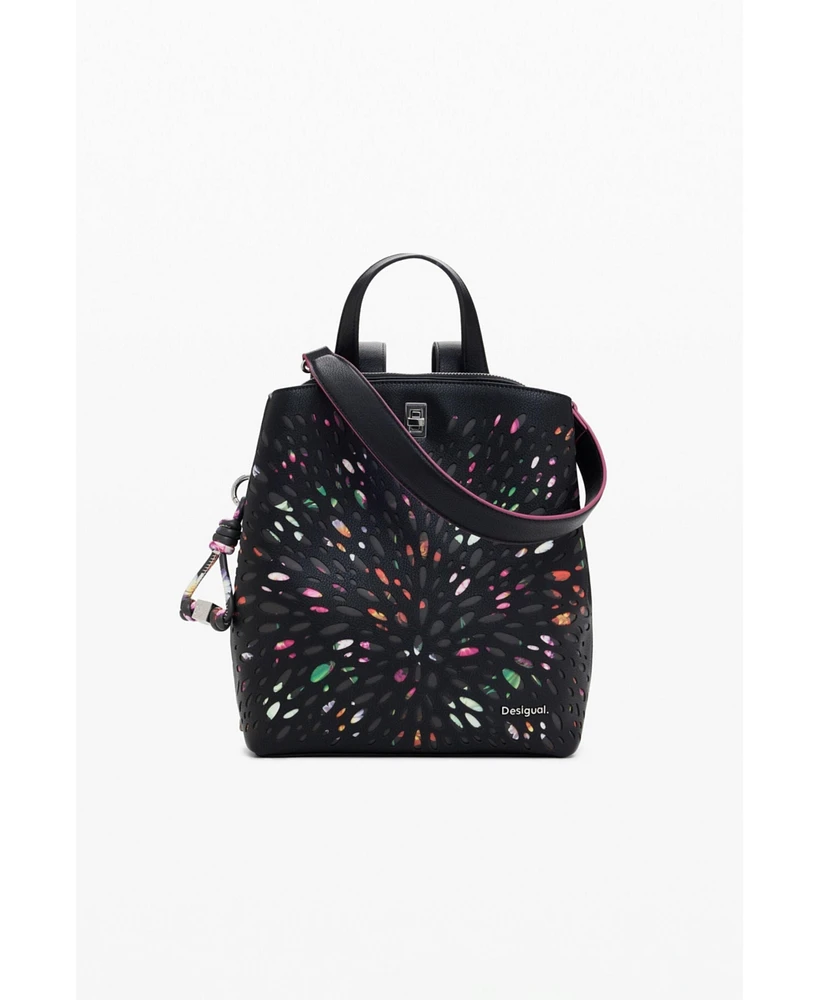Desigual Women's Mini perforated backpack