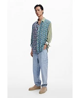 Desigual Men's Long-sleeve Jacquard shirt