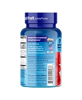 Smurfs Restful Sleep Kids Vitamin Gummies with Melatonin, Sleep Gummies for Children, Smurfs Berry Flavored, 50ct