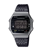 Casio Men's Pac Man Special Edition Black Ion Plated Bracelet Watch 38mm