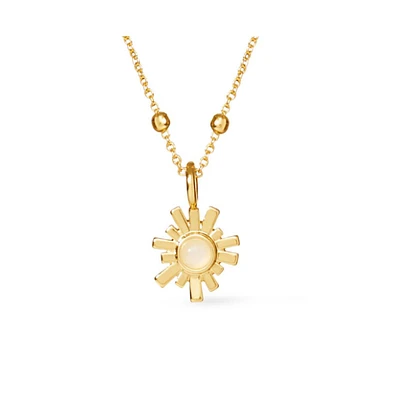 Ana Luisa Moonstone Pendant Necklace - Rebecca