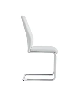 Modern Faux Leather Dining Chairs (Set of 6)