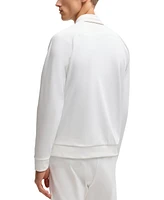 Boss by Hugo Boss Men's Stretch Gabardine Active Zip-Up Sweatshirt
