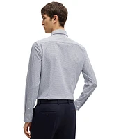 Boss by Hugo Men's Stretch Jersey Slim-Fit Dress Shirt