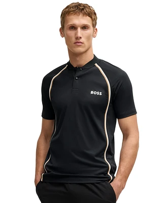 Boss by Hugo Men's Super Mesh Slim-Fit Polo Shirt