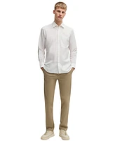 Boss by Hugo Men's Cotton Dobby Regular-Fit Shirt