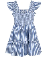 Rare Editions Big Girls Striped Dress