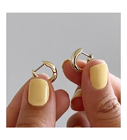 Ana Luisa - Bold Huggie Hoops - Giulia